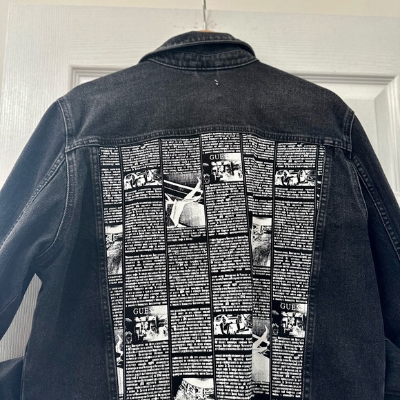 Black Jean Jacket - Picture 3 of 4